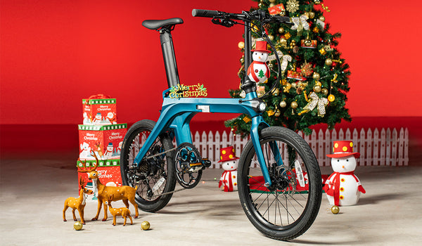 Idee regalo per le vacanze in bicicletta elettrica: La guida ai regali di Natale di Fiido