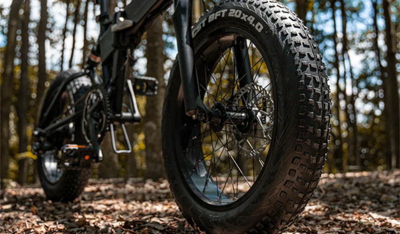 E-bike Fiido per pneumatici grassi fuoristrada.
