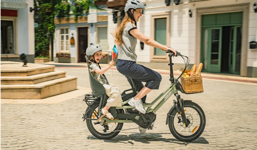 È possibile trasportare adulti e bambini su una bici elettrica?