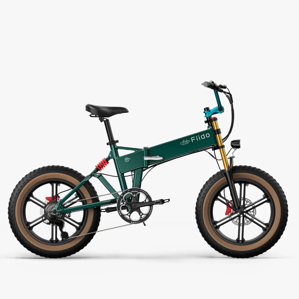 Pneumatici Per Bici Elettrica 20x4.0, Larghe, Battistrada Aggressivo, Gomma Robusta, Verde E Blu, 2 Pezzi